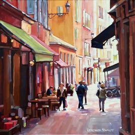 A Day in Provence 18x18