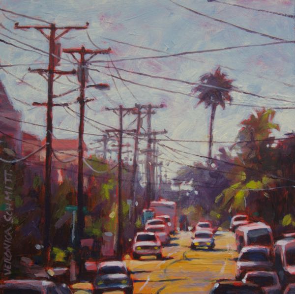 Palm Trees & Power Lines SOLD