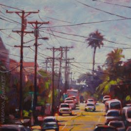 Palm Trees & Power Lines SOLD